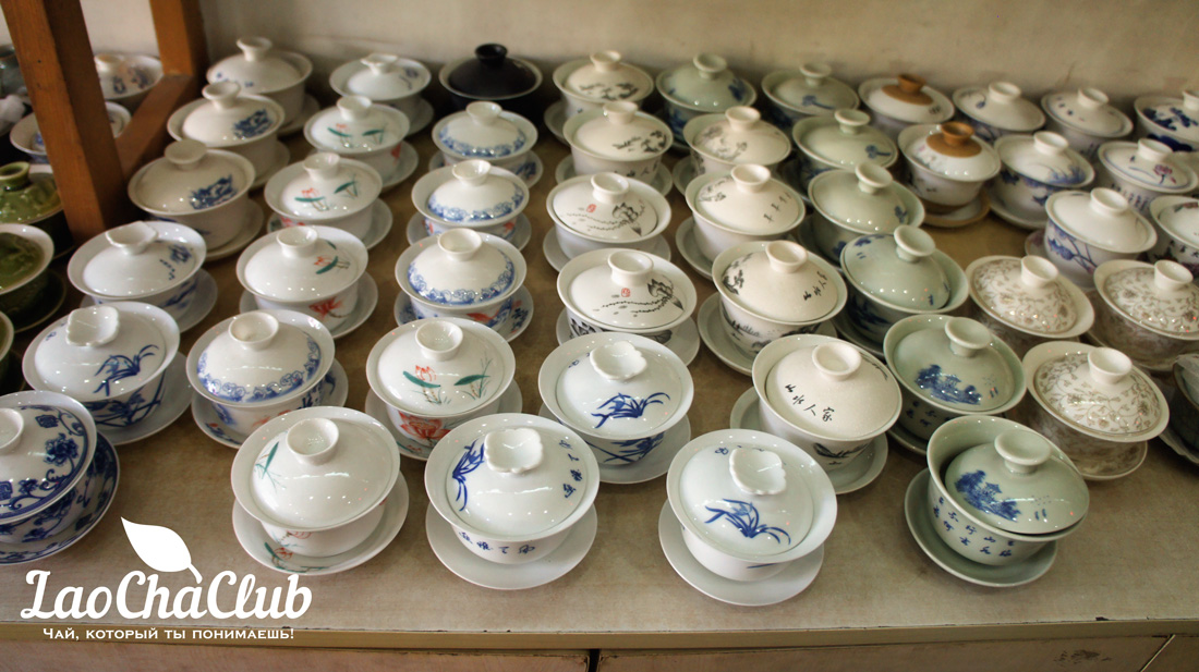 Фото с чайных рынков Куньмина (пров. Юньнань)